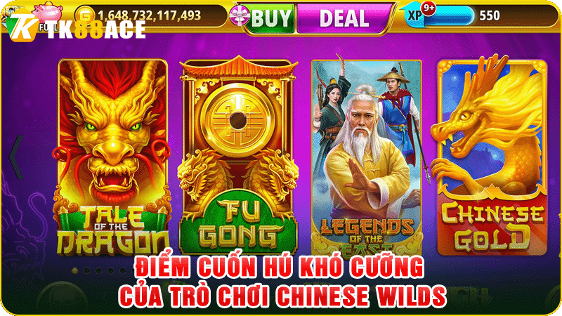 điểm cuốn hú khó cưỡng của trò chơi chinese wilds