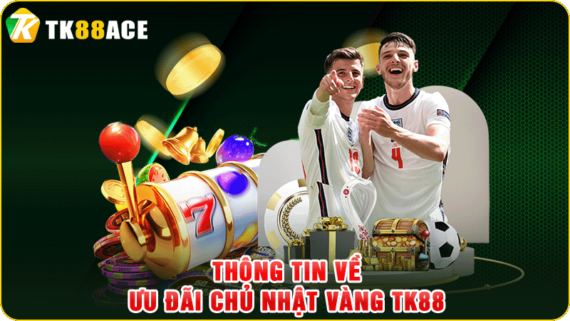 thông tin về ưu đãi chủ nhật vàng tk88