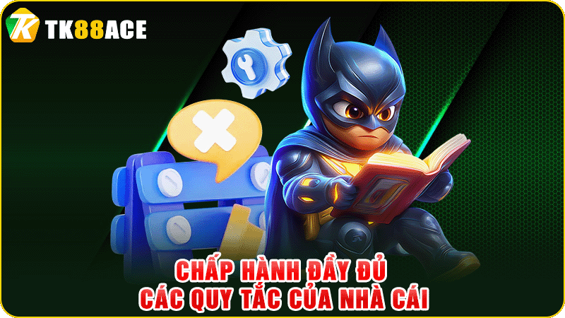 chấp hành đầy đủ các quy tắc của nhà cái